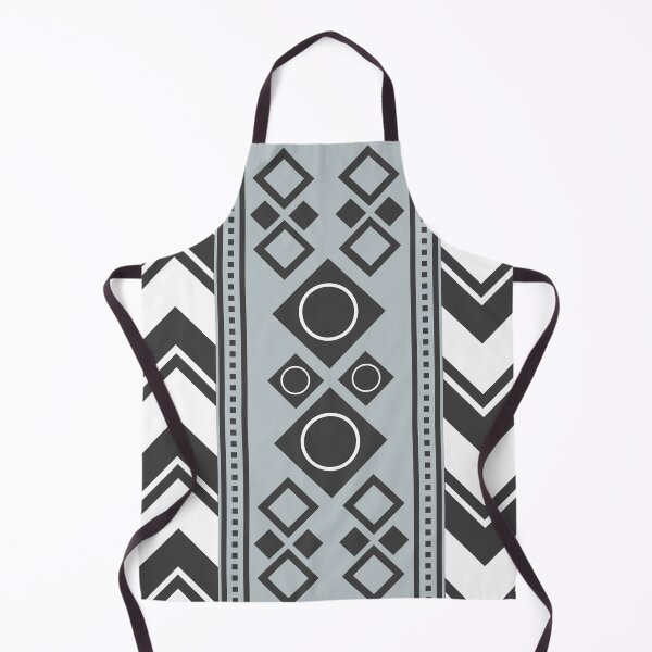Item preview, Abstract African Bogolan pattern Indigo Mud Cloth and Modern Geometric square Triangles, Africa art and Arrow Pattern designed and sold by Gugurat.
