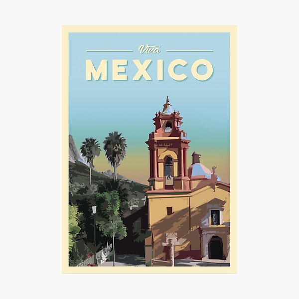 Explore Mexico Photographic Print