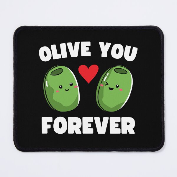 Item preview, Olive You Forever Valentines Day designed and sold by to-esu.