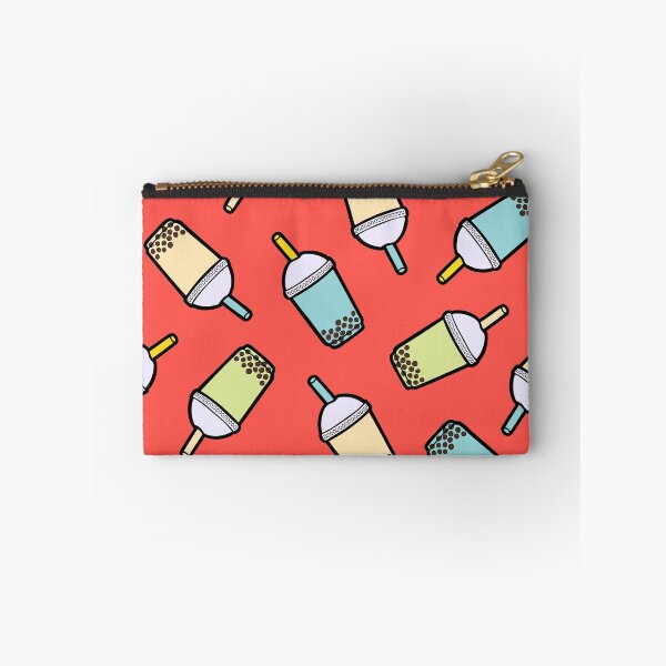 Item preview, Bubble Tea Pattern in Red designed and sold by evannave.