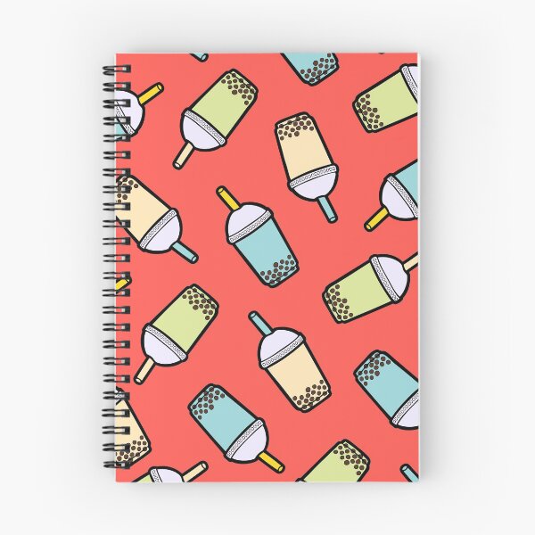 Item preview, Bubble Tea Pattern in Red designed and sold by evannave.