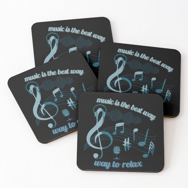 Item preview, music is the best way to relax designed and sold by Spicy Tomato.