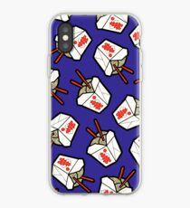 Take-Out Noodles Box Pattern iPhone Case