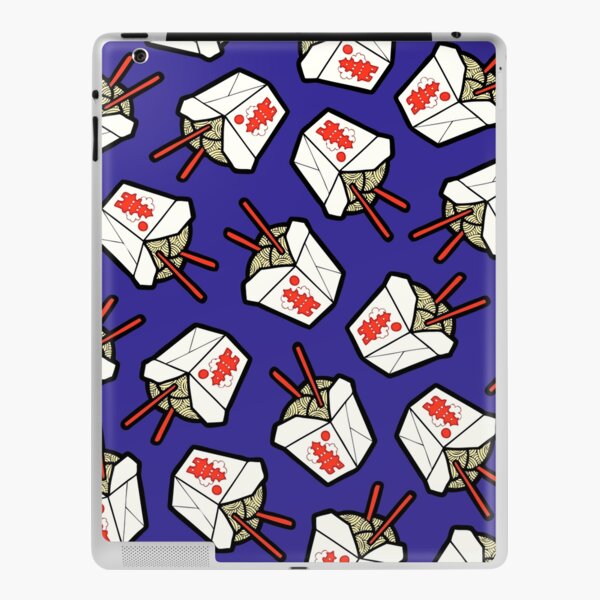 Take-Out Noodles Box Pattern iPad Skin