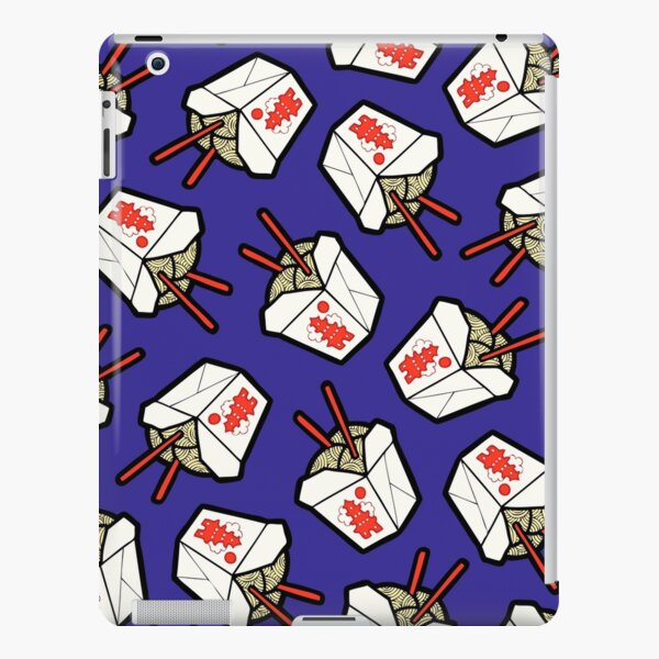 Take-Out Noodles Box Pattern iPad Snap Case