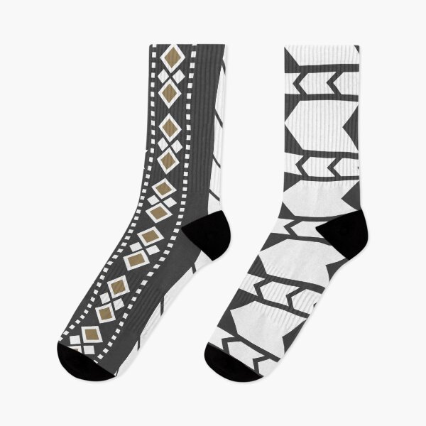 Item preview, Abstract African pattern Bogolan Indigo Mudcloth Fabric Pattern and  Triangles geometric square, Arrow Pattern and Traditional African art design designed and sold by Gugurat.
