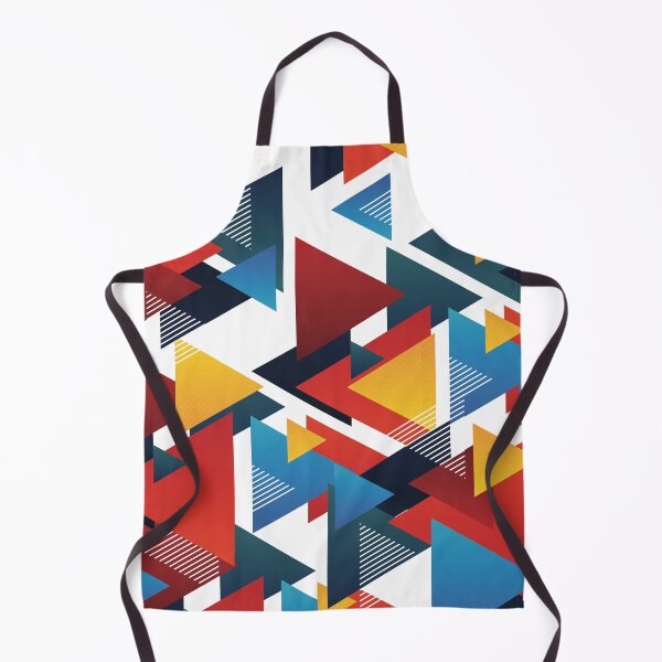 Item preview, Terrific Triangle Pattern - Abstract, Orange, Red, Bluish Shades designed and sold by hedru.