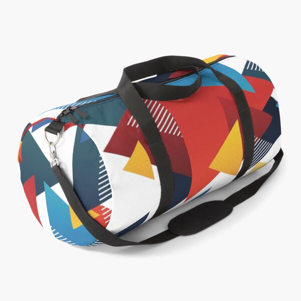 Item preview, Terrific Triangle Pattern - Abstract, Orange, Red, Bluish Shades designed and sold by hedru.