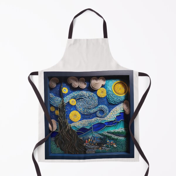 Item preview, Famous Painting 3D Paper Quilled Poster Print designed and sold by Charlies-Artbox.