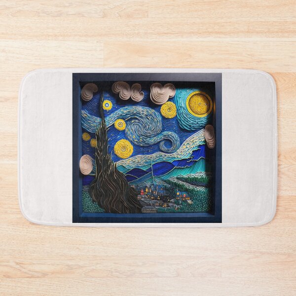 Item preview, Famous Painting 3D Paper Quilled Poster Print designed and sold by Charlies-Artbox.