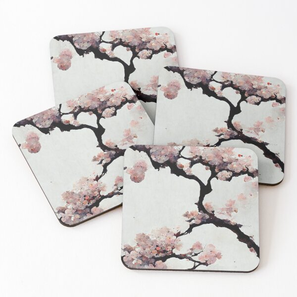 Item preview, Florally Pink Cherry Blossoms designed and sold by Patternifico.