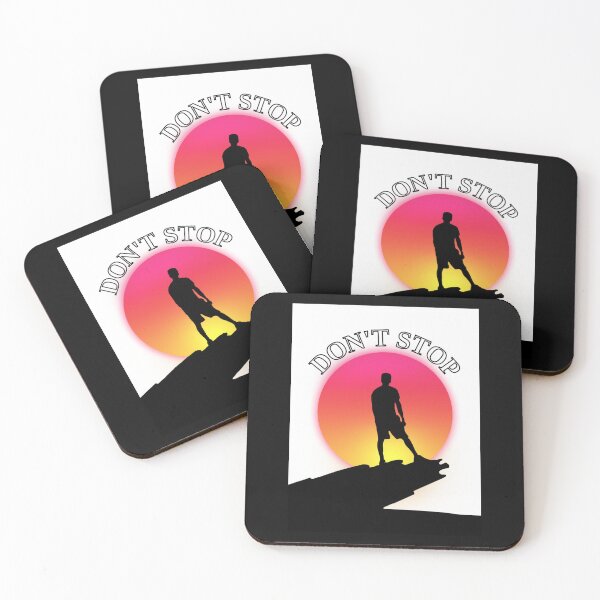 Item preview, Don't Stop Motivation Quote designed and sold by MotionWaves.