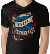 Hello Sweetie (T-shirt) Men's V-Neck T-Shirt