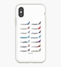 Airbus A380 Operators Illustration iPhone Case