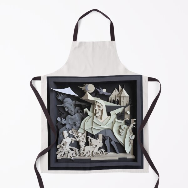Item preview, Famous Painting 3D Paper Quilled Poster Print designed and sold by Charlies-Artbox.