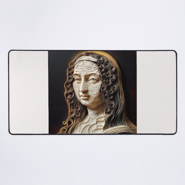 Item preview, Famous Painting 3D Paper Quilled Poster Print designed and sold by 3 CITIES.