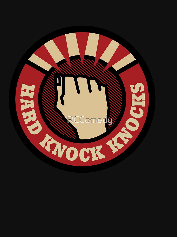 Thumbnail 7 of 7, Classic T-Shirt, Hard Knock Knocks designed and sold by RCComedy.