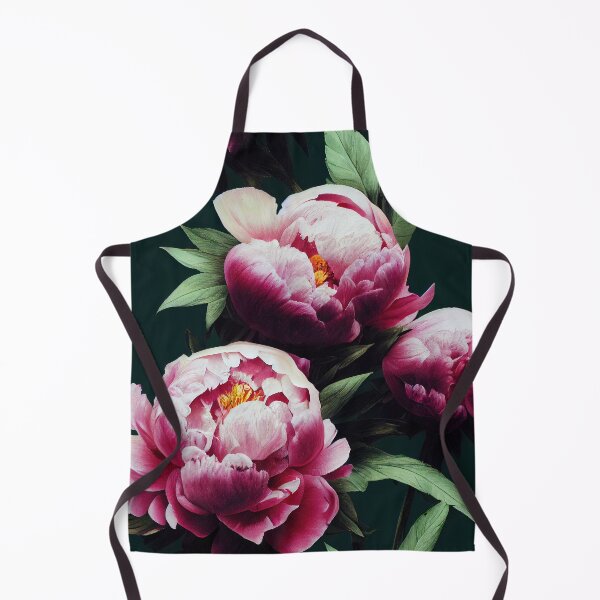 Item preview, Florally Magenta Peonies #1 designed and sold by Patternifico.