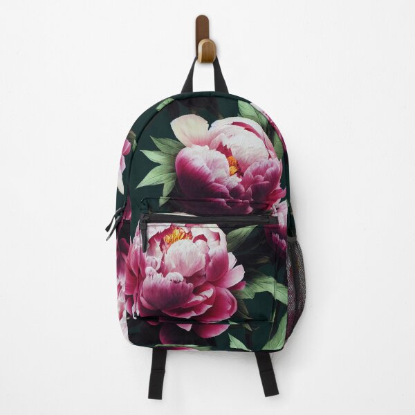 Item preview, Florally Magenta Peonies #1 designed and sold by Patternifico.