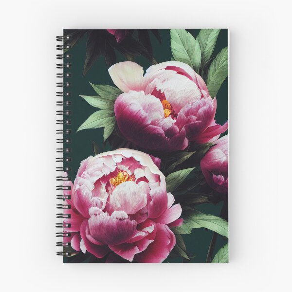 Item preview, Florally Magenta Peonies #1 designed and sold by Patternifico.