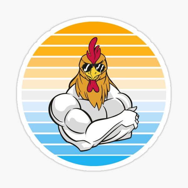 Fighting Chicken Stickers for Sale | Redbubble Fighting Chicken Stickers for Sale | Redbubble