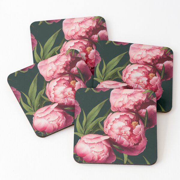 Item preview, Florally Magenta Peonies #2 designed and sold by Patternifico.