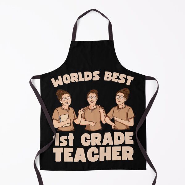 Item preview, Worlds Best 1st Grade Teacher Female designed and sold by to-esu.