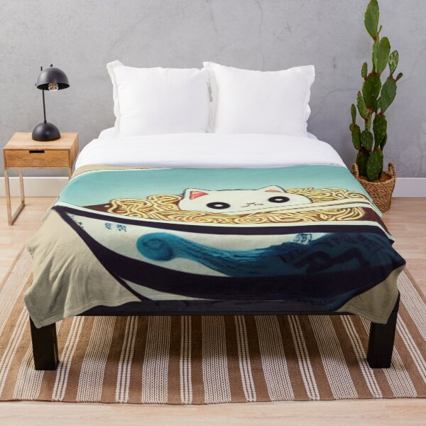 Item preview, Kawaii Ramen Cat 可愛いラーメン猫 designed and sold by Yenbox.