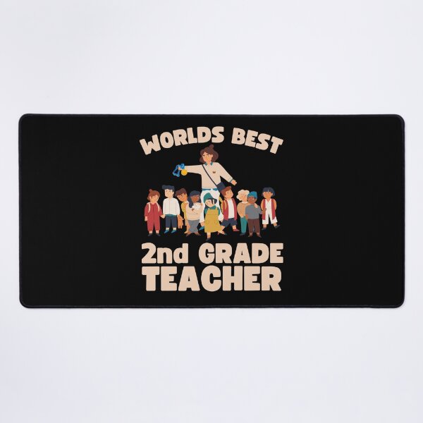 Item preview, Worlds Best 2nd Grade Teacher designed and sold by to-esu.
