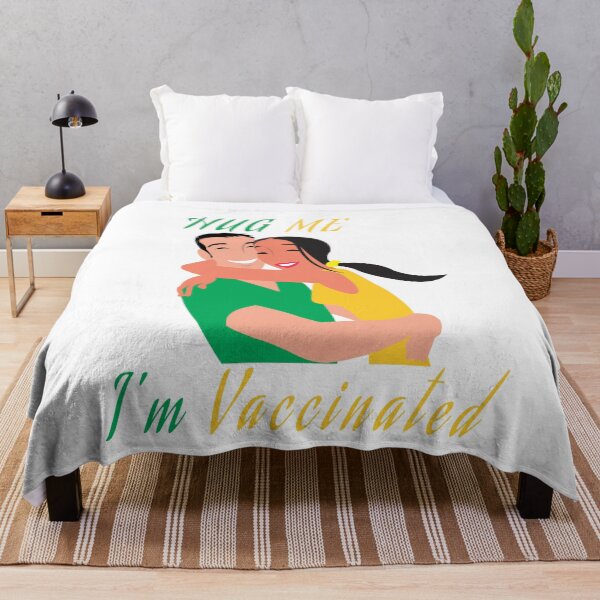 Item preview, Hug Me I'm Vaccinated designed and sold by Soudesign99.