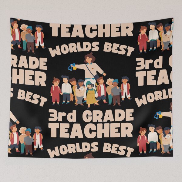 Item preview, Worlds Best 3rd Grade Teacher  designed and sold by to-esu.