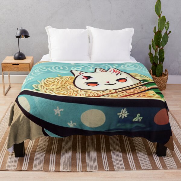 Item preview, Kawaii Ramen Cat 可愛いラーメン猫 designed and sold by Yenbox.