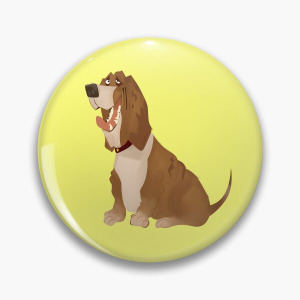 Item preview, Laughing Basset Hound designed and sold by Mariia Berezhna.