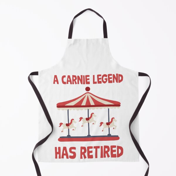 Item preview, A carnie legend has retired, fun fair design designed and sold by Curious-Arts.