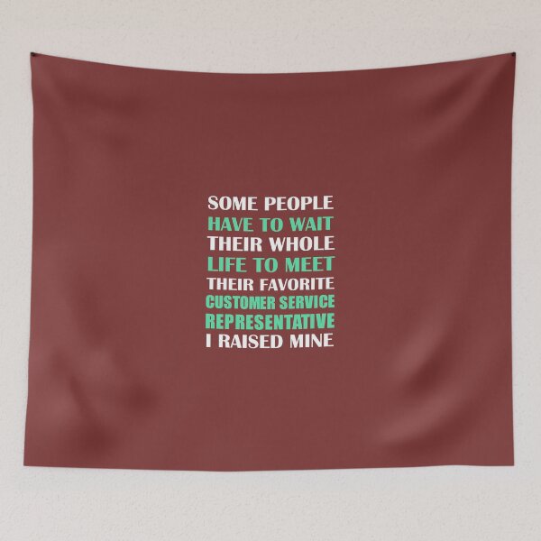 Item preview, Customer Service Representative Raised Mine designed and sold by AlwaysAwesome.