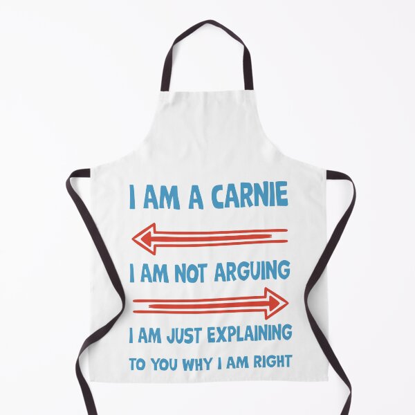 Item preview, I am a carnie i am not arguing i am explaining designed and sold by Curious-Arts.