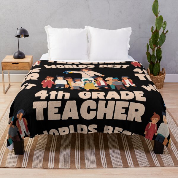 Item preview, Worlds Best 4th Grade Teacher  designed and sold by to-esu.