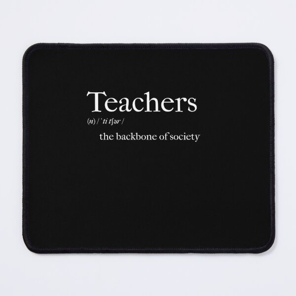Item preview, TEACHERS: The backbone of society designed and sold by Bright76.