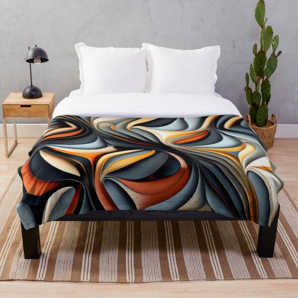 Artikelvorschau, Smooth Contemporary Pattern Digital Painting entworfen und verkauft von CodeAndColors.