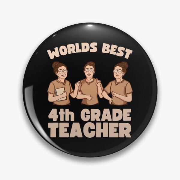 Item preview, Worlds Best 4th Grade Teacher Female designed and sold by to-esu.