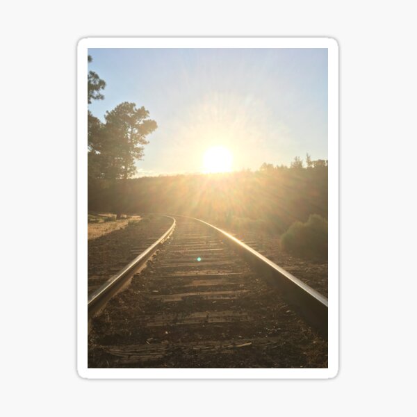 railroad Sticker