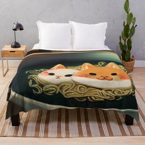 Item preview, Kawaii Ramen Cat 可愛いラーメン猫 designed and sold by Yenbox.