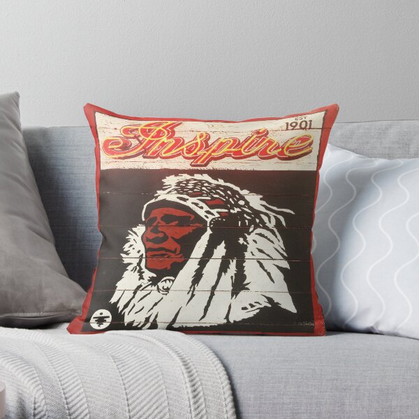Inspire Everyone Positive Pop Throw Pillow
