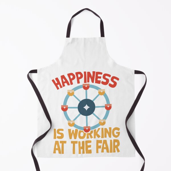 Item preview, Happiness is working at the fair ground as carnie designed and sold by Curious-Arts.