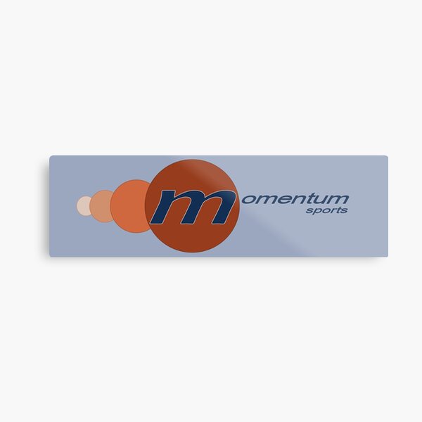 Momentum Sports Logo Metal Print