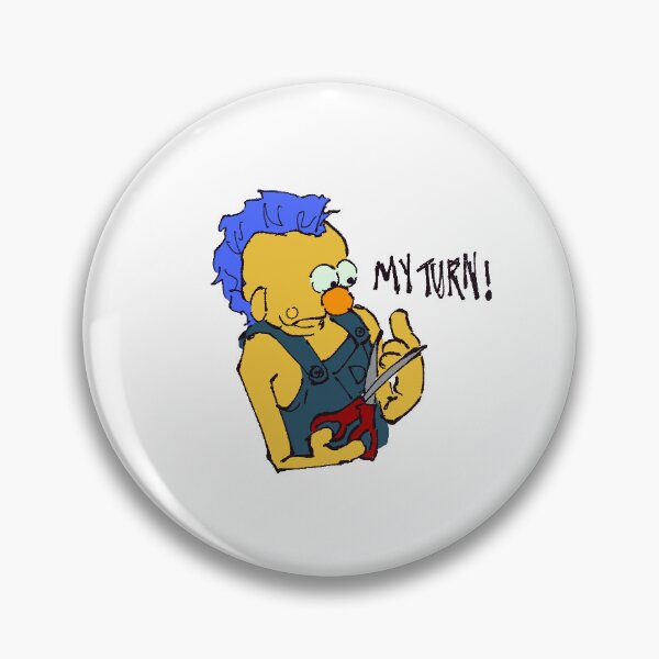 Item preview, Yellow guy with scissors designed and sold by Polterghoooost.