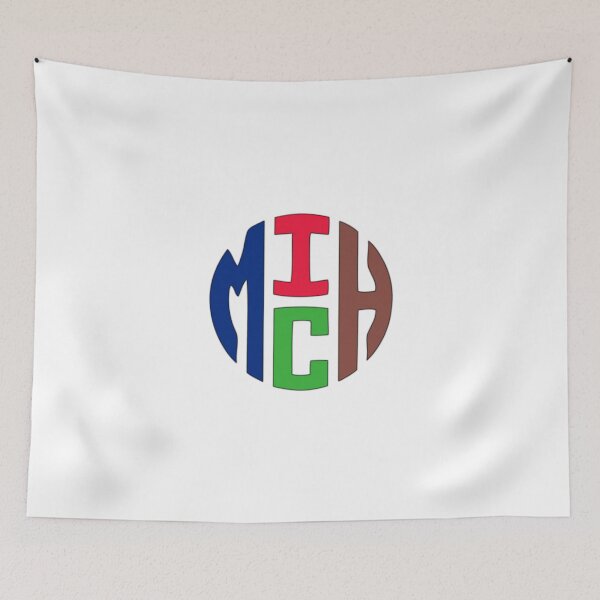 Item preview, Michigan State Abbreviation designed and sold by US States Merch.