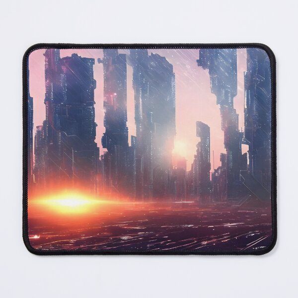 Item preview, dystopia city smooth shine designed and sold by AbundanceMind.