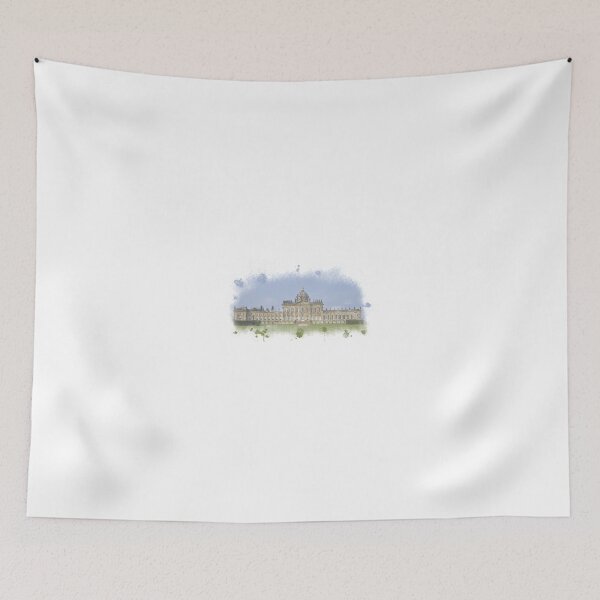 Item preview, Castle Howard, Yorkshire, Uk, Messy watercolour design designed and sold by qlobba.