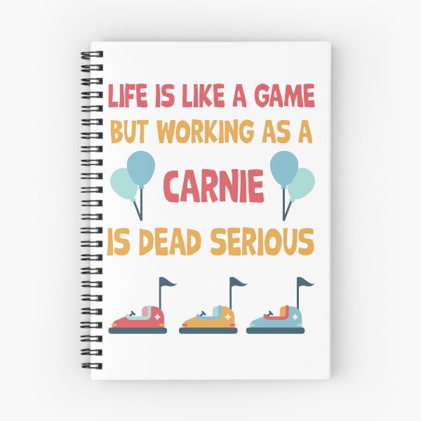Item preview, Life is like a game but beeing a carnie is serious designed and sold by Curious-Arts.